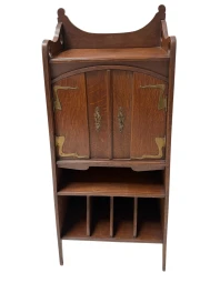 Arts & Crafts Art Nouveau Cabinet by H.P. Mutters & Zoon Den Haag, 1900s